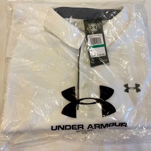 Mens Under Armour golf shirt size large